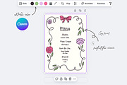 Floral & Bow Spring Frames, an Object Graphic by AnnArt (Thumbnail 7 of 11)