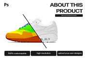 Nike Air Max 1 | Photoshop Mockup, a Product Mockup by sophiesconcepts (Thumbnail 2 of 2)