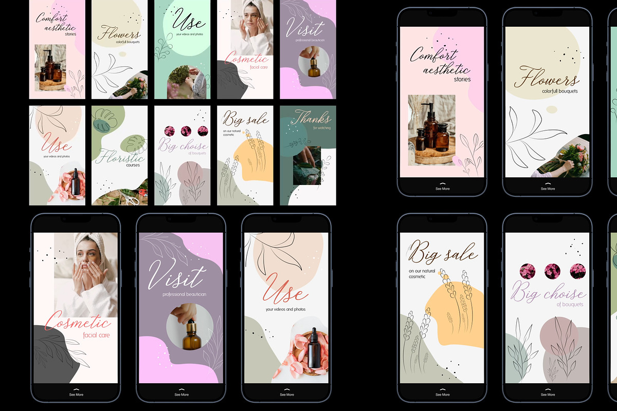 Esthetics Stories for After Effects, a Templates & Theme by SweetMotion (Photo 1 of 2)