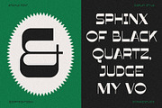 Basikle - Retro Reverse Contrast, a Sans Serif Font by Invasi Studio (Thumbnail 4 of 11)