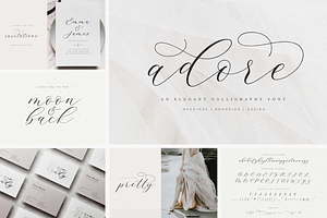 Modern Script FONT BUNDLE