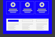 Modern Wireframe Template, a Wireframe Template by MightyDesign (Thumbnail 6 of 9)