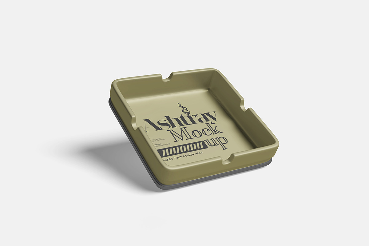 Ashtray Mockup, a Product Mockup by bimockup (Photo 2 of 6)