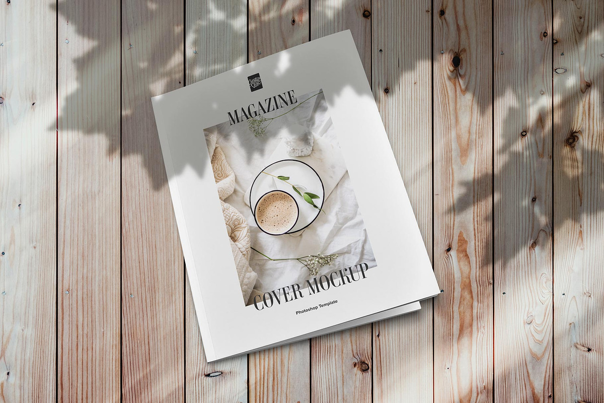 Magazine Cover Mockup Set, a Print Template by Creative Veila (Photo 3 of 8)