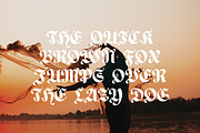 Awake - Blackletter Groovy, a Blackletter Font by ClevUs (Thumbnail 9 of 12)