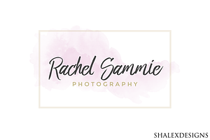 Photography Square PSD Logo Template