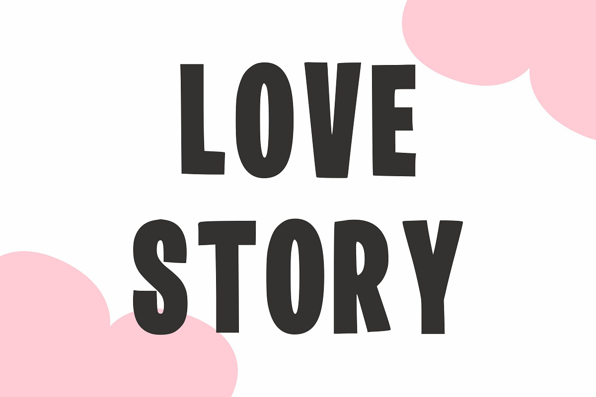 Couple Valentine, a Font by Limited.studio (Photo 2 of 6)