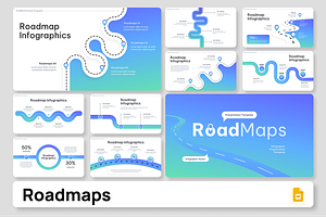 Roadmap Infographic GoogleSlides