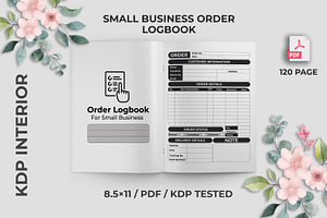 Business Order Logbook KDP Interior