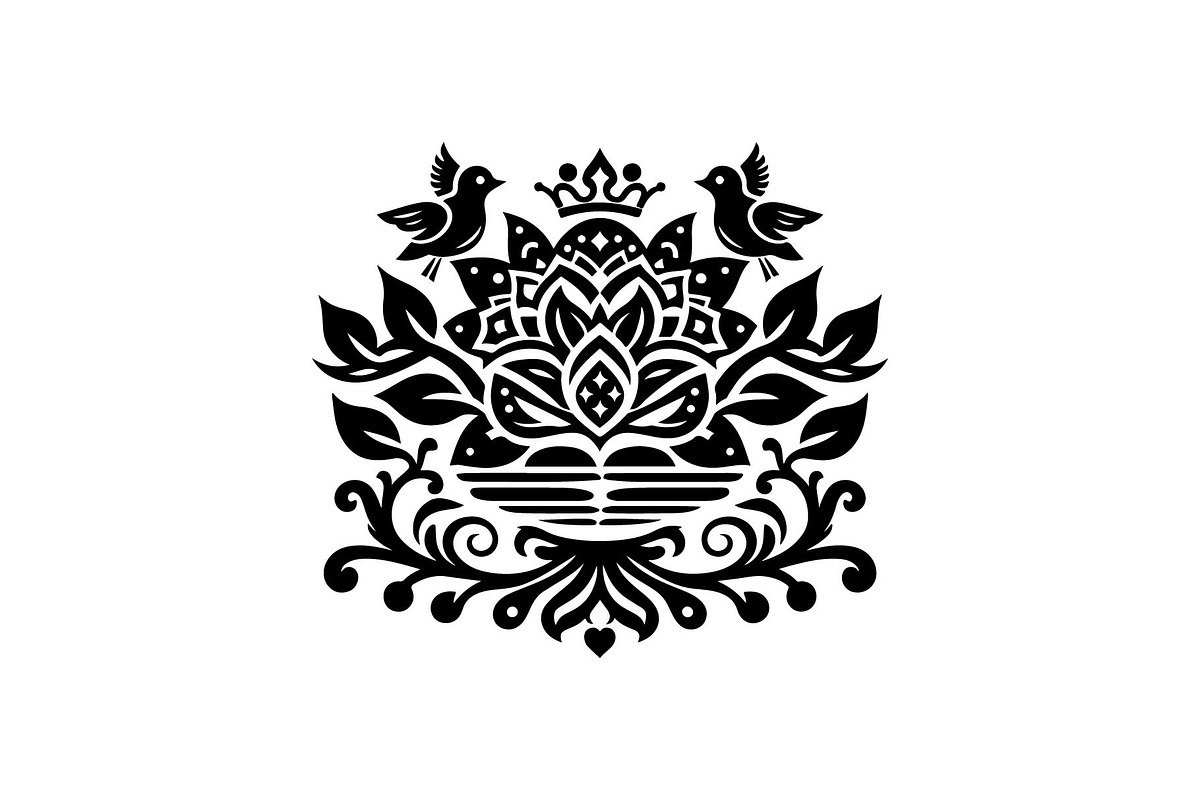 Floral Mandala Ornament Bundle, an Object Graphic by jahid234 (Photo 6 of 13)