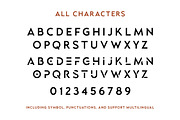 Lequire - Modern Logo Typeface, a Sans Serif Font by Sarid Ezra (Thumbnail 6 of 9)