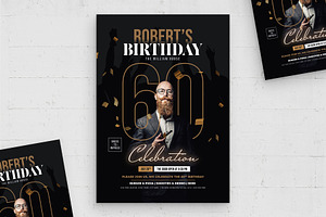 Birthday Party Flyer Template