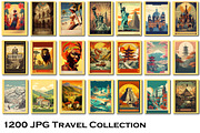 Travel Poster Wall Art Bundle, a Wallpaper Photo by Chipshpow Graphics (Thumbnail 7 of 8)