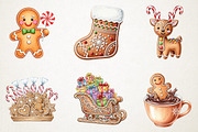 Gingerbread Wonderland Sweet Holiday, an Illustration by RobertsArt (Thumbnail 6 of 7)