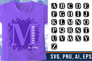 Distressed, Splash Alphabet Bundle, a Graphic by D2PUTRI (Thumbnail 11 of 14)