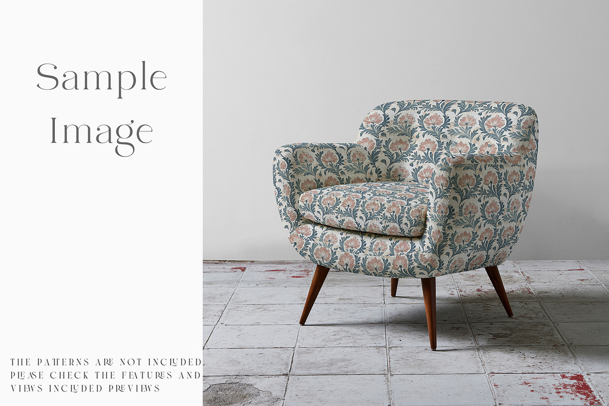 Armchair Upholstery Mockup, a Household Mockup by mock-ups (Photo 17 of 21)
