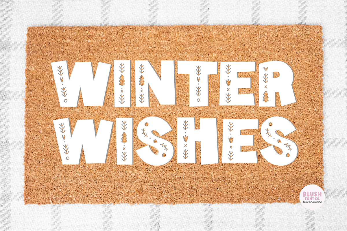 WONDERFUL WINTER Font Bundle, a Font by Blush Font Co. (Photo 8 of 16)