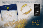 Pure Gold Procreate Brushset, a Brush Add-On by Letter Elfa Studio (Thumbnail 5 of 12)