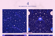Callisto - Cosmic Clipart Collection, a Decorative Illustration by Leila Divine (Thumbnail 8 of 11)