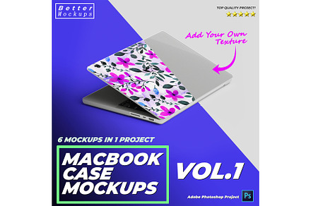Macbook Case Mockups - Podbase V1