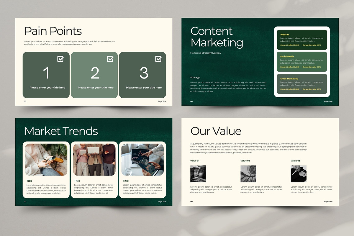 Marketing Plan Presentation Template preview 5