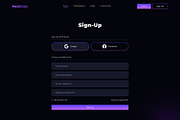 NextGen NFT Market Figma Template, a Websites & App Template by TemplatesJungle (Thumbnail 13 of 24)