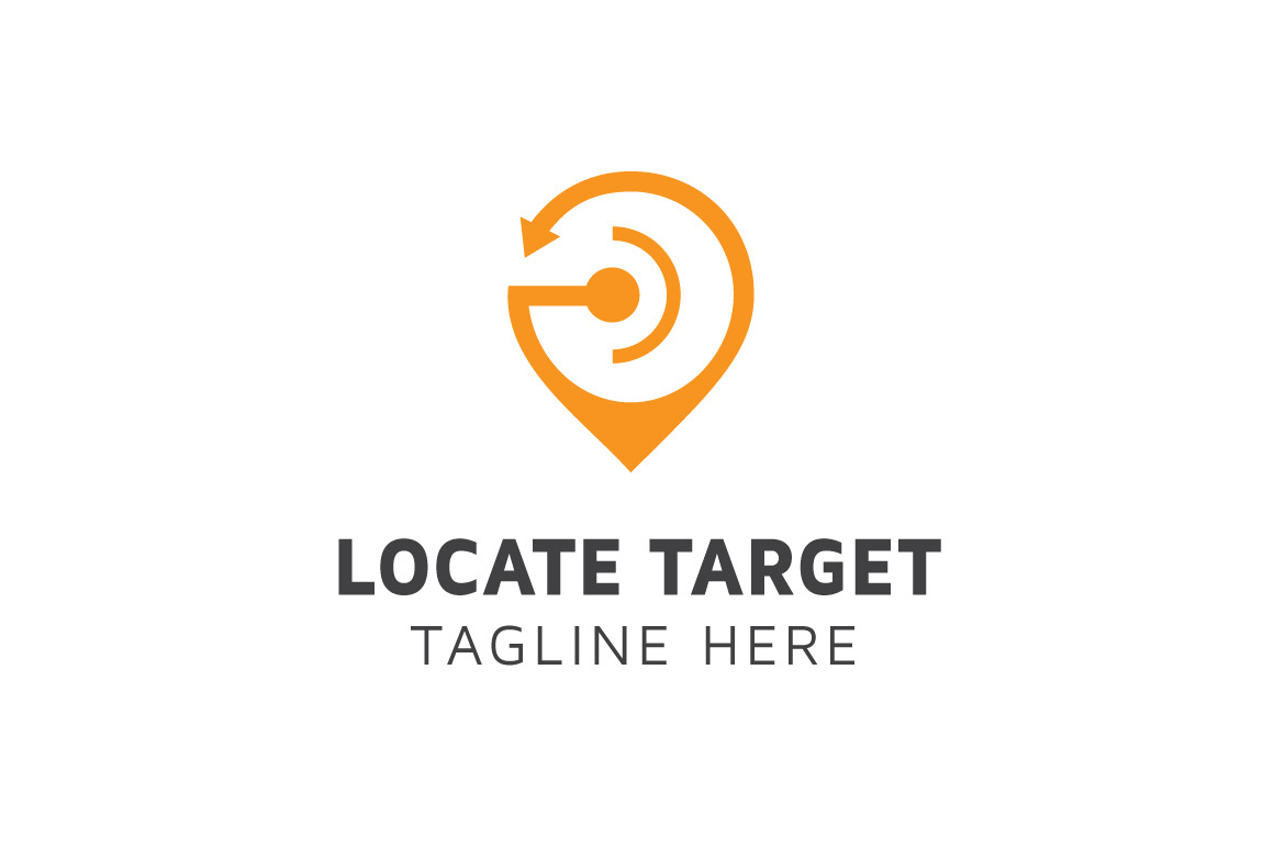 Locate Target Logo Template, a Branding & Logo Template by Logo20