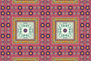 Boho Style Four Patterns, a Pattern Graphic by Ania Illustration (Thumbnail 5 of 7)