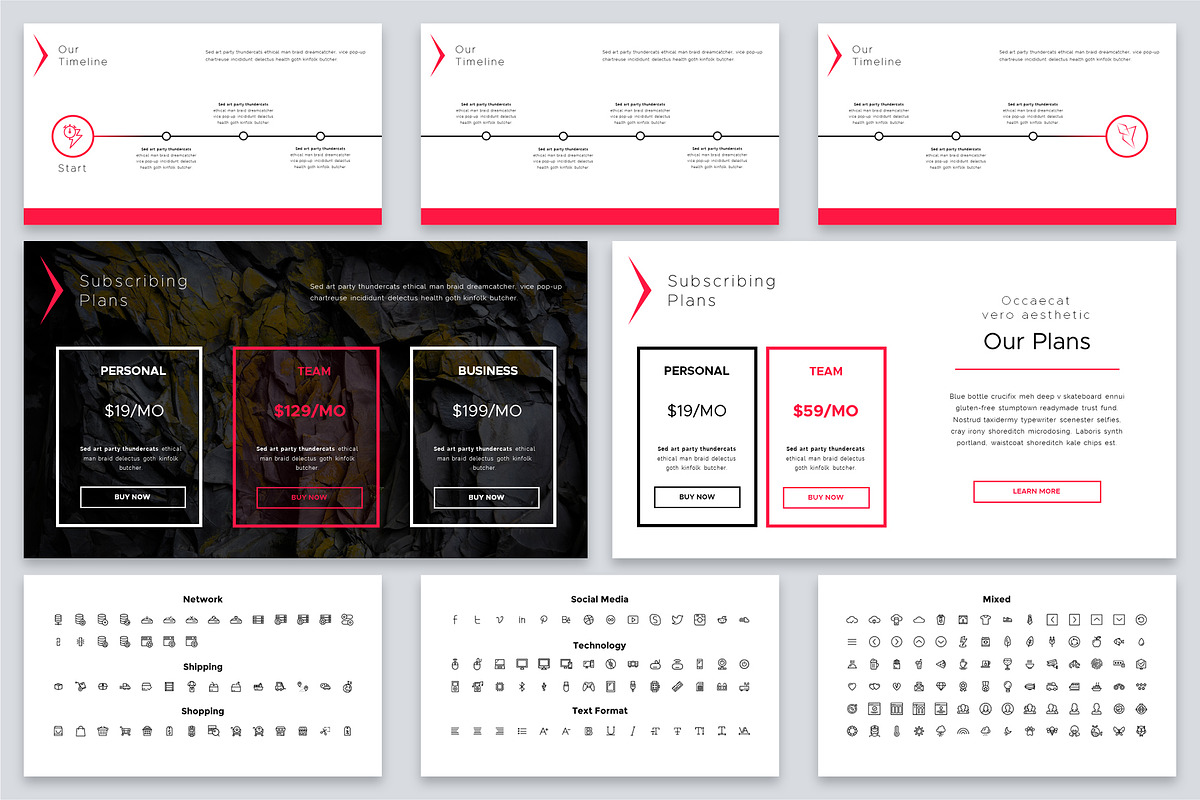 Optimize Modern Powerpoint Bundle, a Presentation Template by Reshapely (Photo 16 of 28)