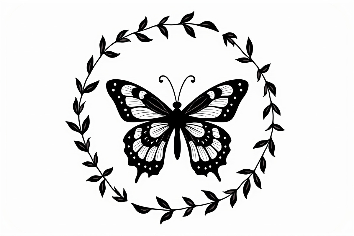 Butterfly Design Pack, an Illustration by Amazin_art (Photo 7 of 9)