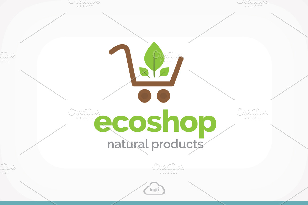 Eco Shop Logo Template, a Branding & Logo Template by Logo Heaven (Photo 2 of 5)
