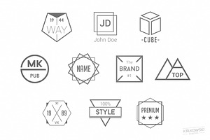 Simple Badges Logos