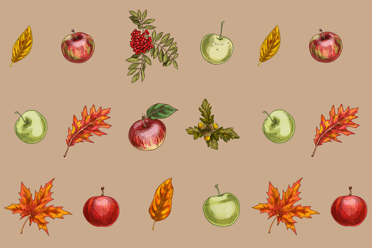 Autumn. New season Illustration Pack, an Object Graphic by Schumacher Shop (Photo 3 of 9)