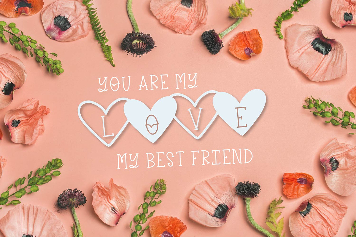 Kiary - A Handwritten Heart Font Duo preview 6