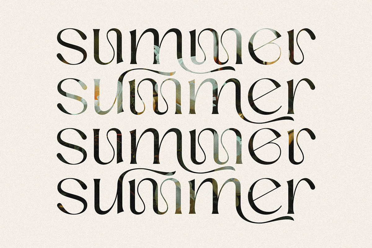 Letanger Elegant Deco Serif, a Serif Font by Cruzine (Photo 3 of 9)