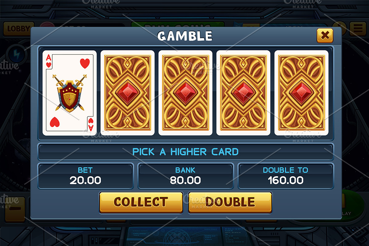 Space Odyssey Slots Game KIT, a Technology Illustration by Saranai Store (Photo 16 of 16)