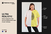 T-Shirt Mockup, a Shirt Mockup by Freeman Studio (Thumbnail 3 of 14)