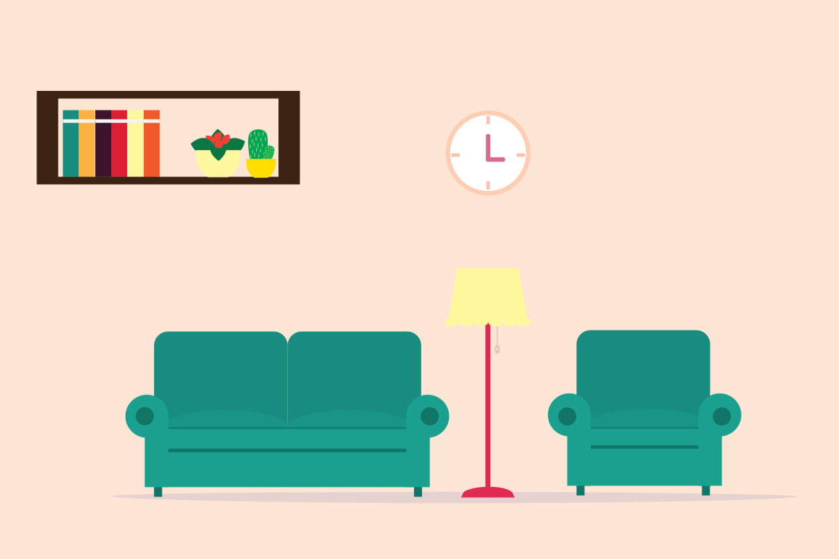 House rooms illustration, an Illustration by lavinialorena (Photo 4 of 5)