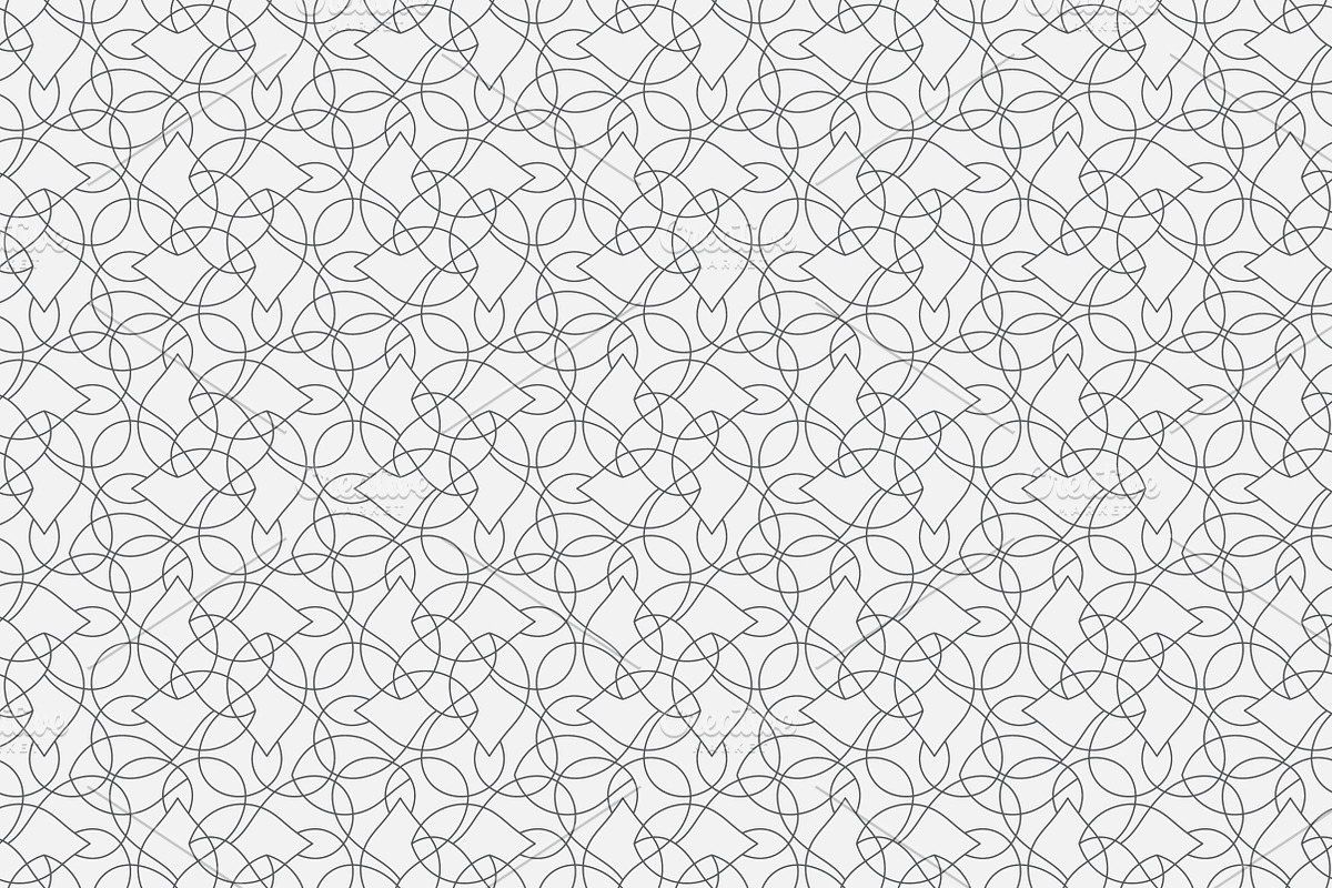 Linear seamless patterns. Big set, a Pattern Graphic by pattern shop (Photo 17 of 17)
