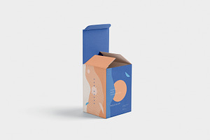 Paper Box Packaging Mockups