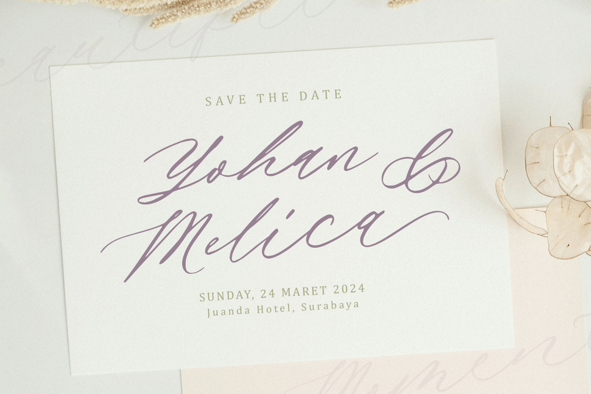 Quartel Balgon, a Script Font by DzikrulAulia (Photo 6 of 9)