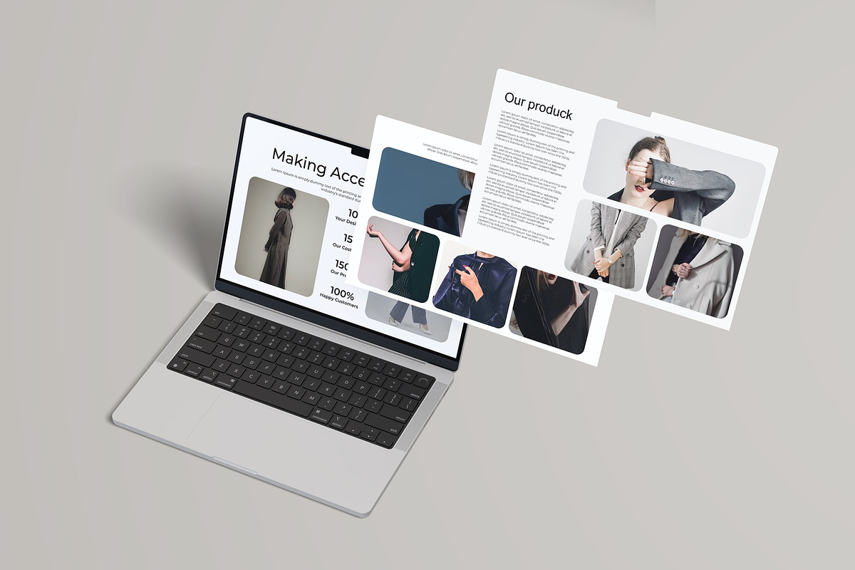 Laptop Screen Mockup, a Mac Mockup by Lxadesign (Photo 8 of 11)