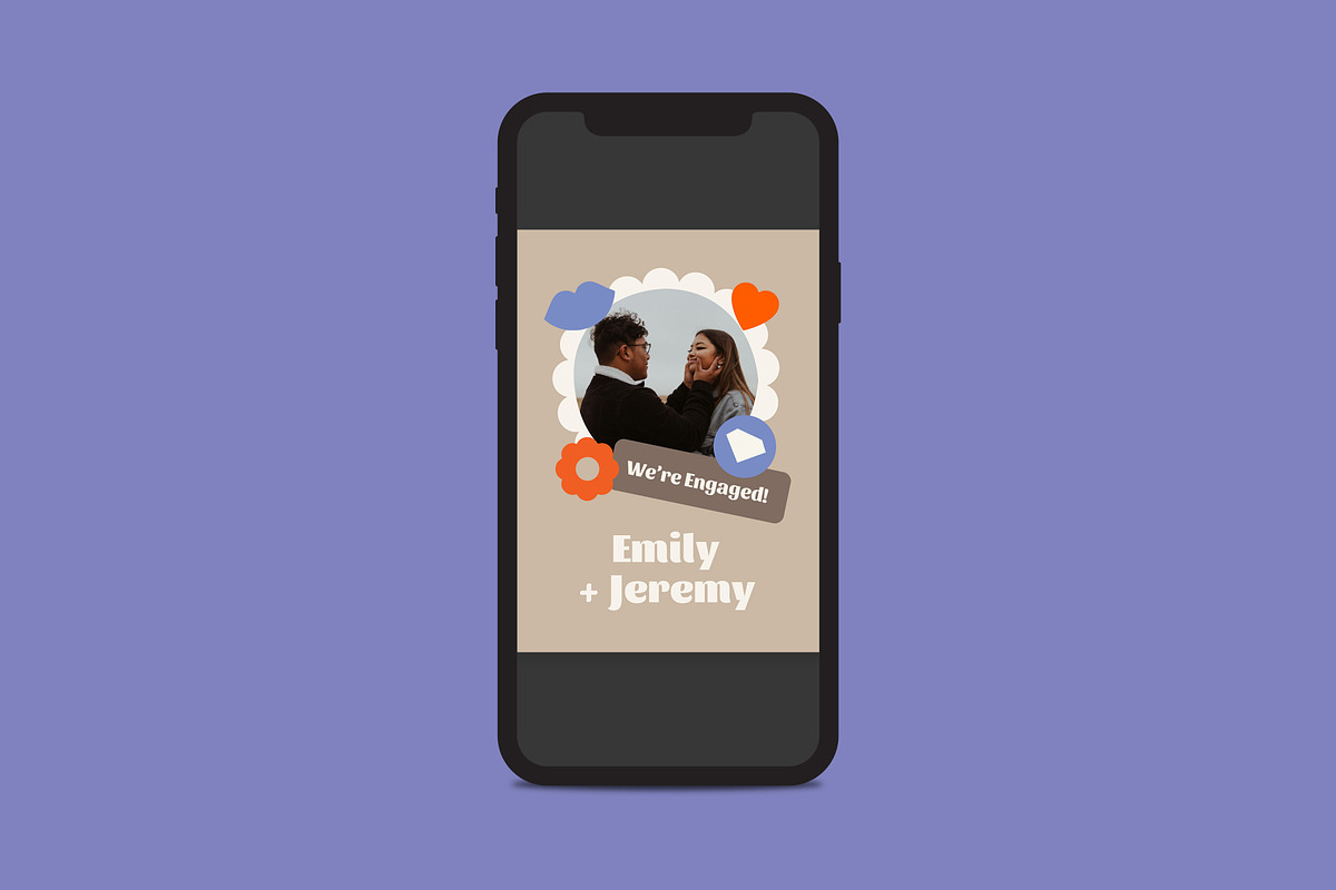 Emily + Jeremy Engagement Invitation, an Invitation Template by Mountain Folk Creative (Photo 4 of 6)