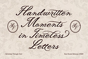 Seratone Vintage Wedding Script, a Script Font by Letterhend Studio (Thumbnail 3 of 10)