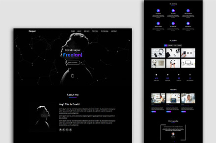 Harper - Portfolio HTML Template, a HTML Template by nandinigraphics