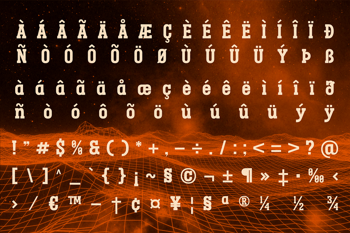 Megolan New Display Sans Serif Font, a Sans Serif Font by Storytype Studio (Photo 14 of 15)
