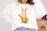 Watercolor Easter Spring Clipart PNG, an Illustration by Craft Nest (Thumbnail 6 of 8)