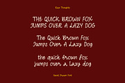 Raw Thoughts - Handwritten Font, a Handwritten Font by Artflorara (Thumbnail 4 of 11)