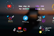 Leafs Subscribers for After Effects, a Marketing Template by 2dfx (Thumbnail 1 of 2)