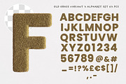 Old Dry Grass or Fur Typo Creator, a Sans Serif Font by TVartworks (Thumbnail 7 of 13)
